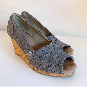 Toms wedge heels